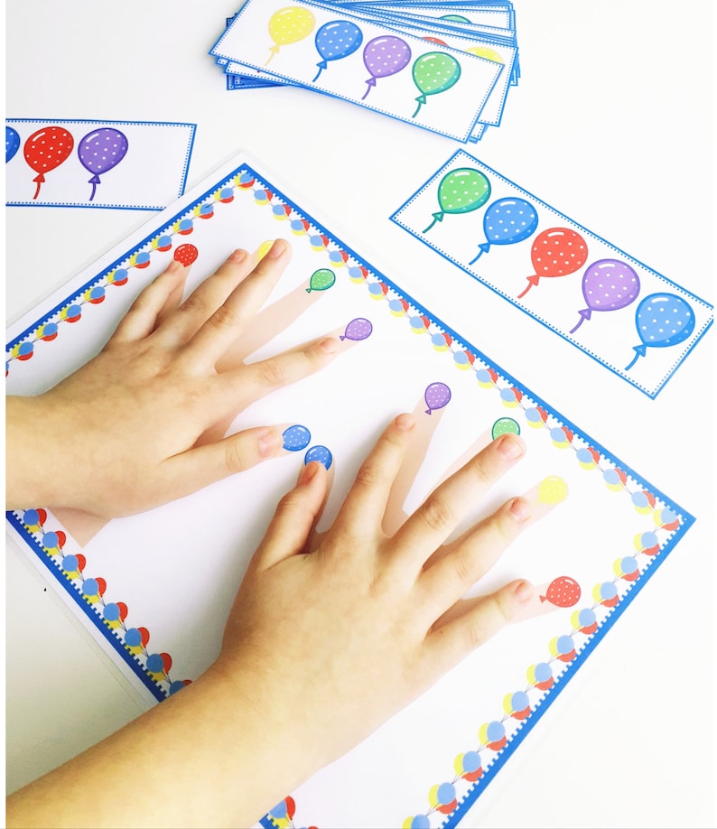 Montessori Color Matching Activity