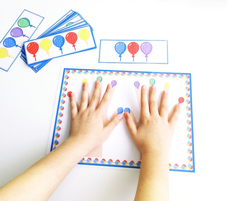 Montessori Color Matching Activity