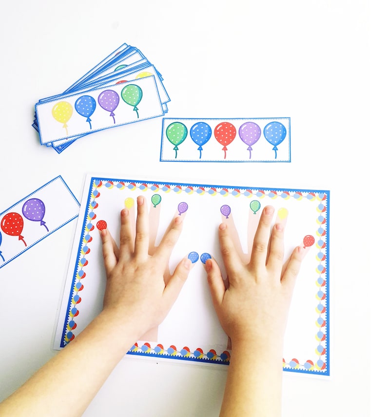 Montessori Color Matching Activity