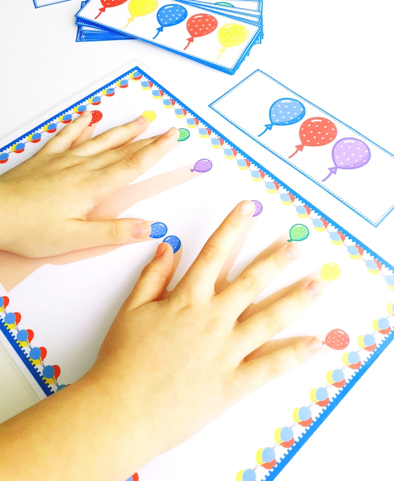 Montessori Color Matching Activity