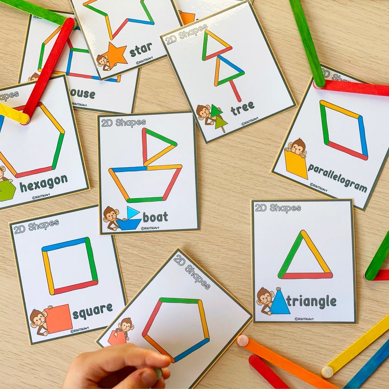 Montessori Geometric Shapes Activity