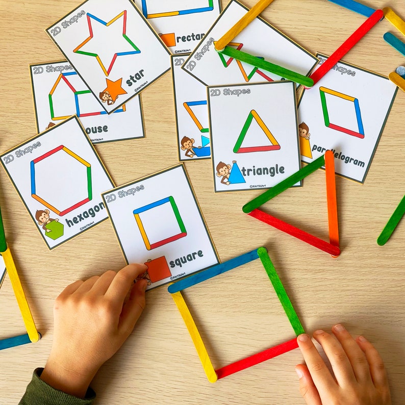 Montessori Geometric Shapes Activity