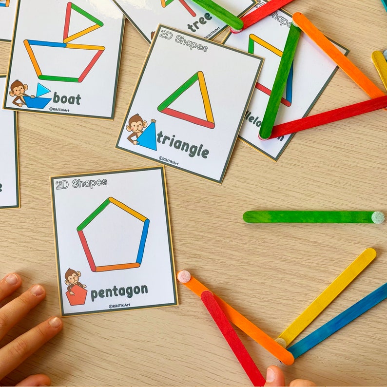 Montessori Geometric Shapes Activity