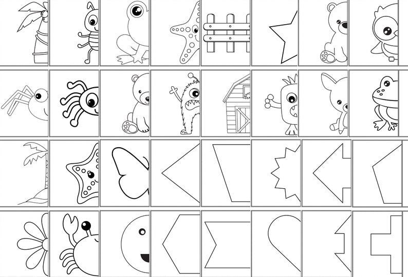 Montessori Symmetry Activity