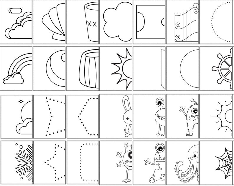 Montessori Symmetry Activity