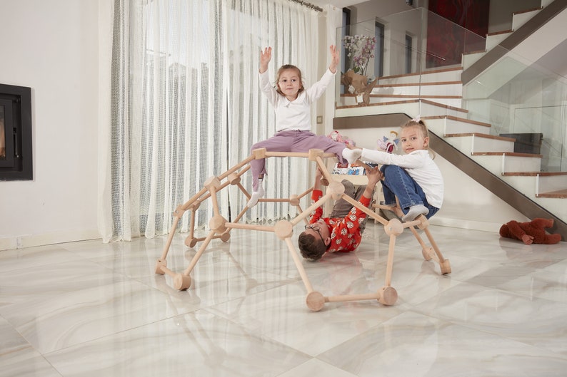 Ensemble de dômes Spider Climber Montessori