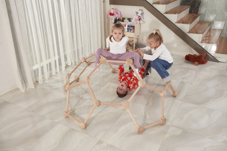 Ensemble de dômes Spider Climber Montessori